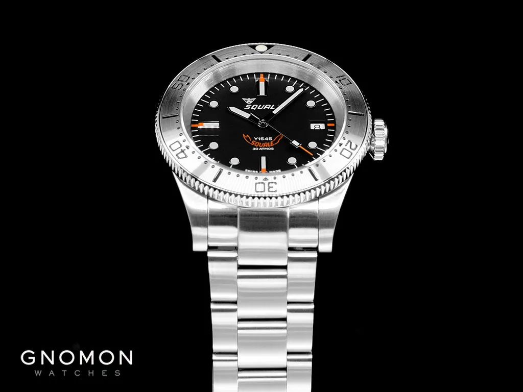 1545 Steel Black Bracelet