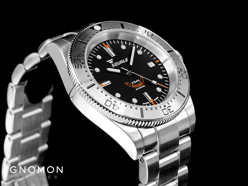 1545 Steel Black Bracelet