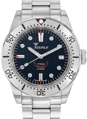 1545 Steel Black Bracelet