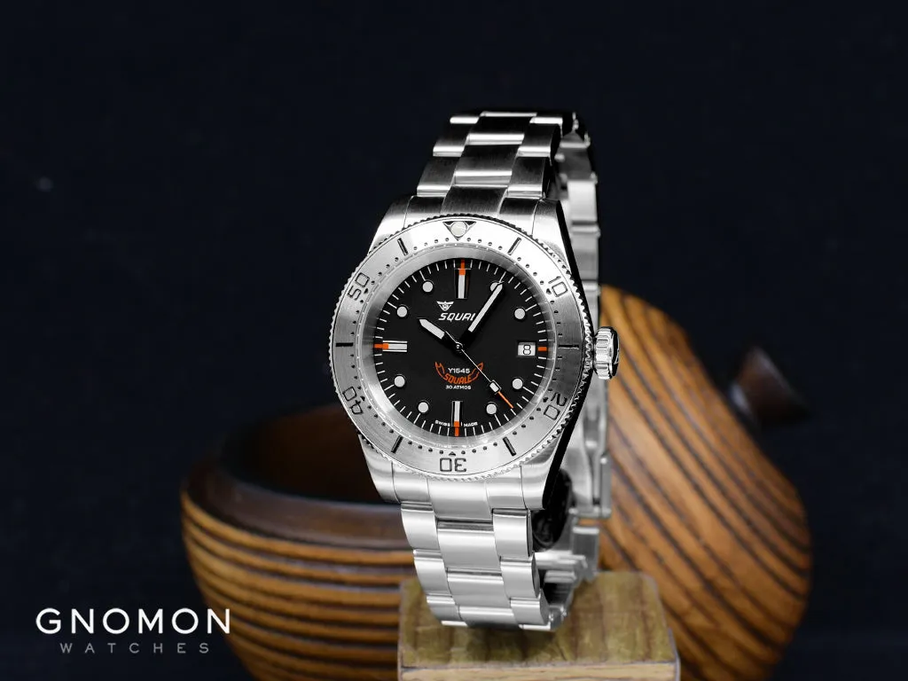 1545 Steel Black Bracelet