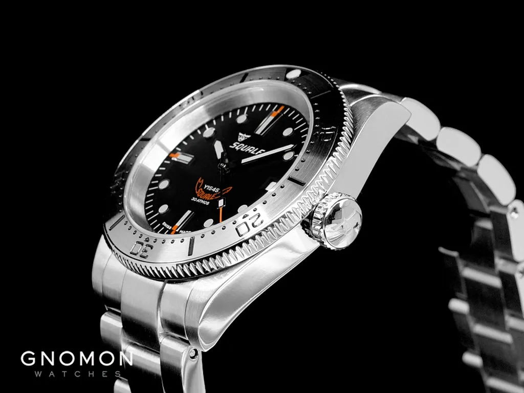1545 Steel Black Bracelet
