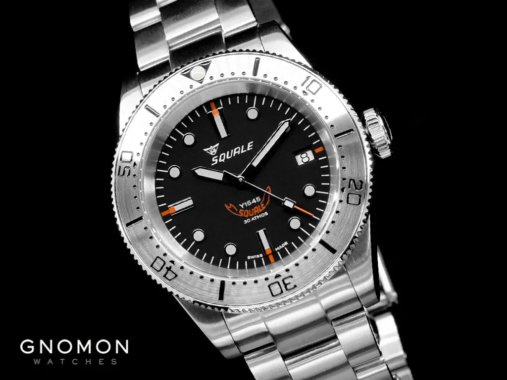 1545 Steel Black Bracelet
