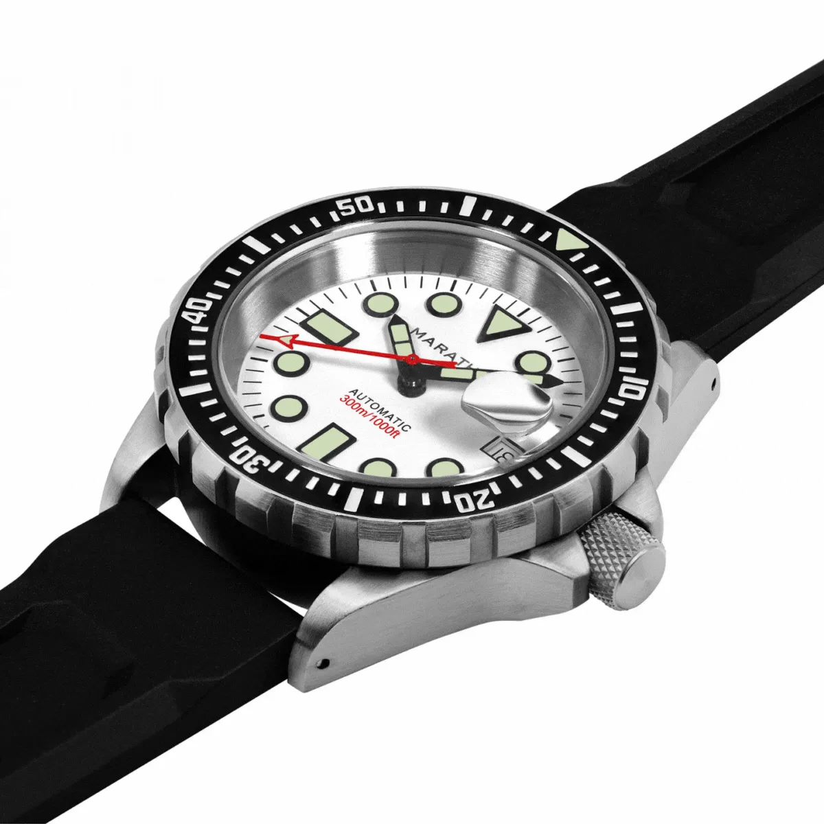 41mm Arctic Original SAR w/ Date on 3-Piece Rubber Strap Kit (OSAR-D)
