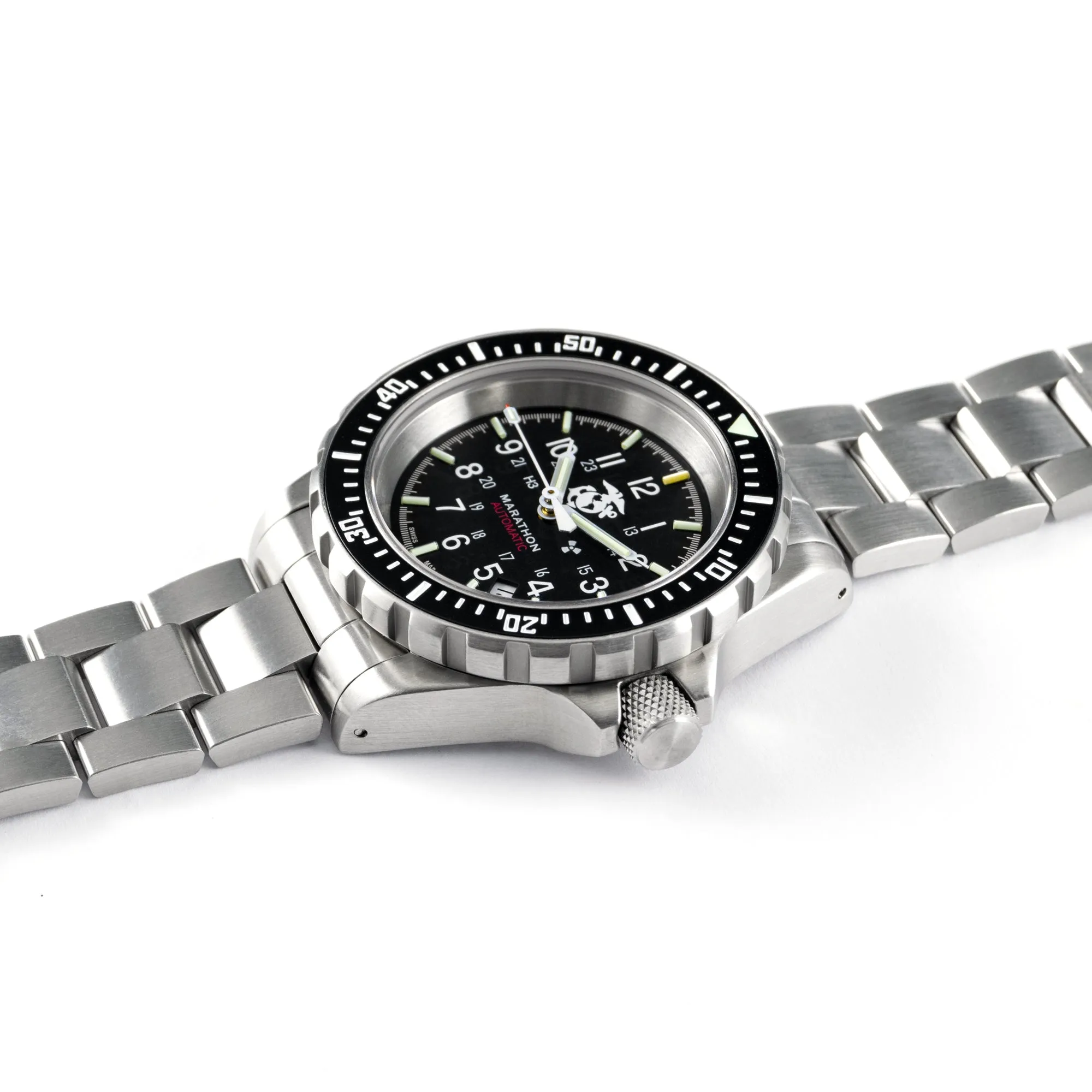 41mm Official USMC™ Large Diver's Automatic (GSAR) with Stainless Steel Bracelet