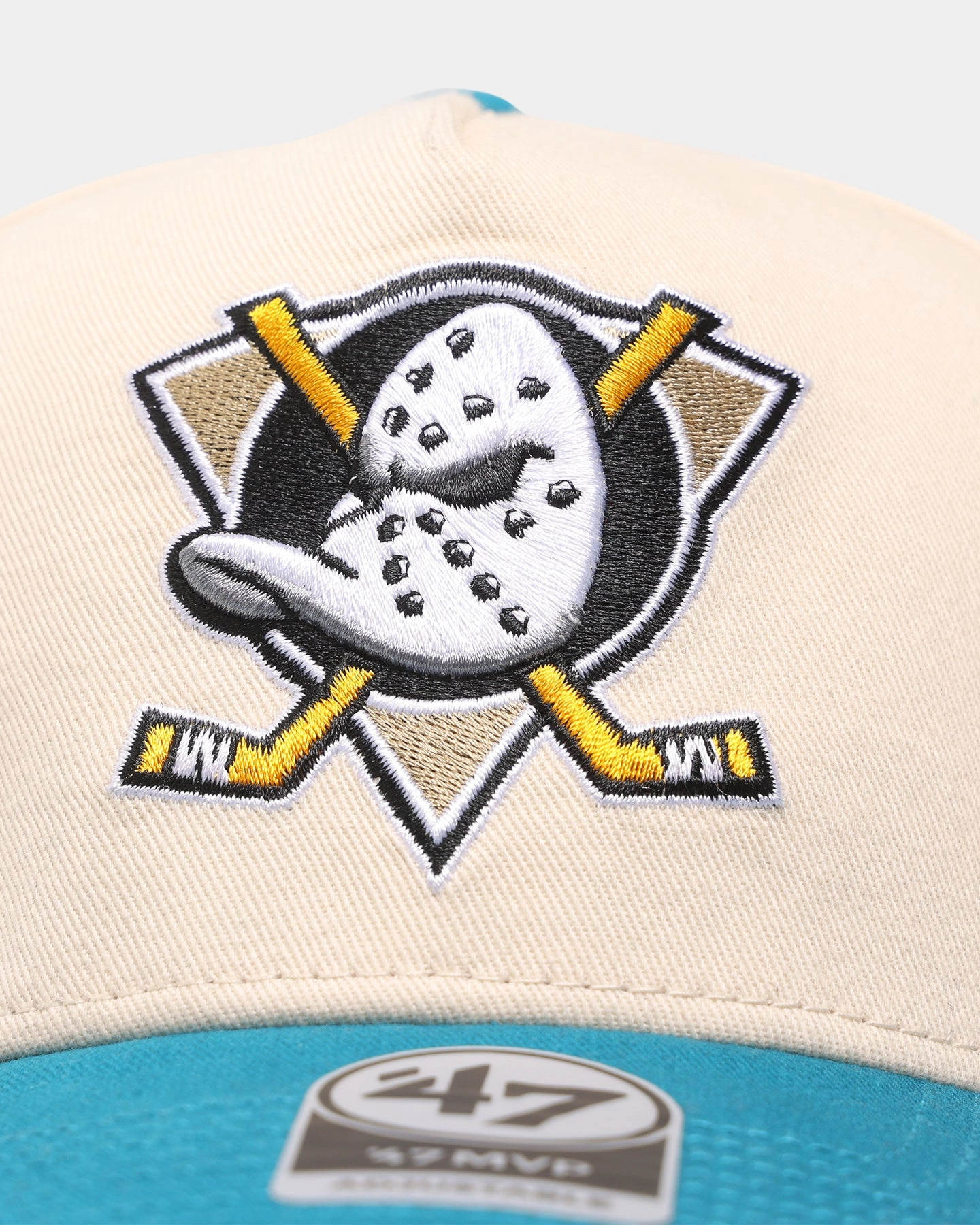 47 Brand Anaheim Ducks 'Ducks' Legend Replica '47 MVP DT Snapback Natural