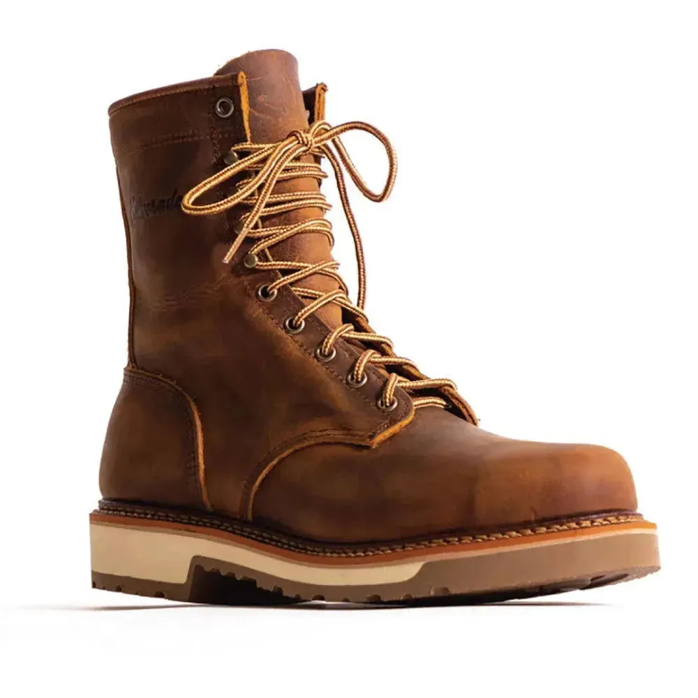 Abilene 8 Lumberjack (Steel Toe) - Dual Density Sole Men's Leather Cowboy Boots