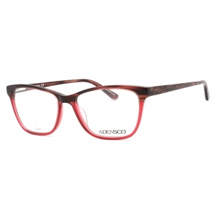 Adensco Women's Eyeglasses - Brown Havana Pink Cat Eye Plastic Frame | AD 225 0S0R 00