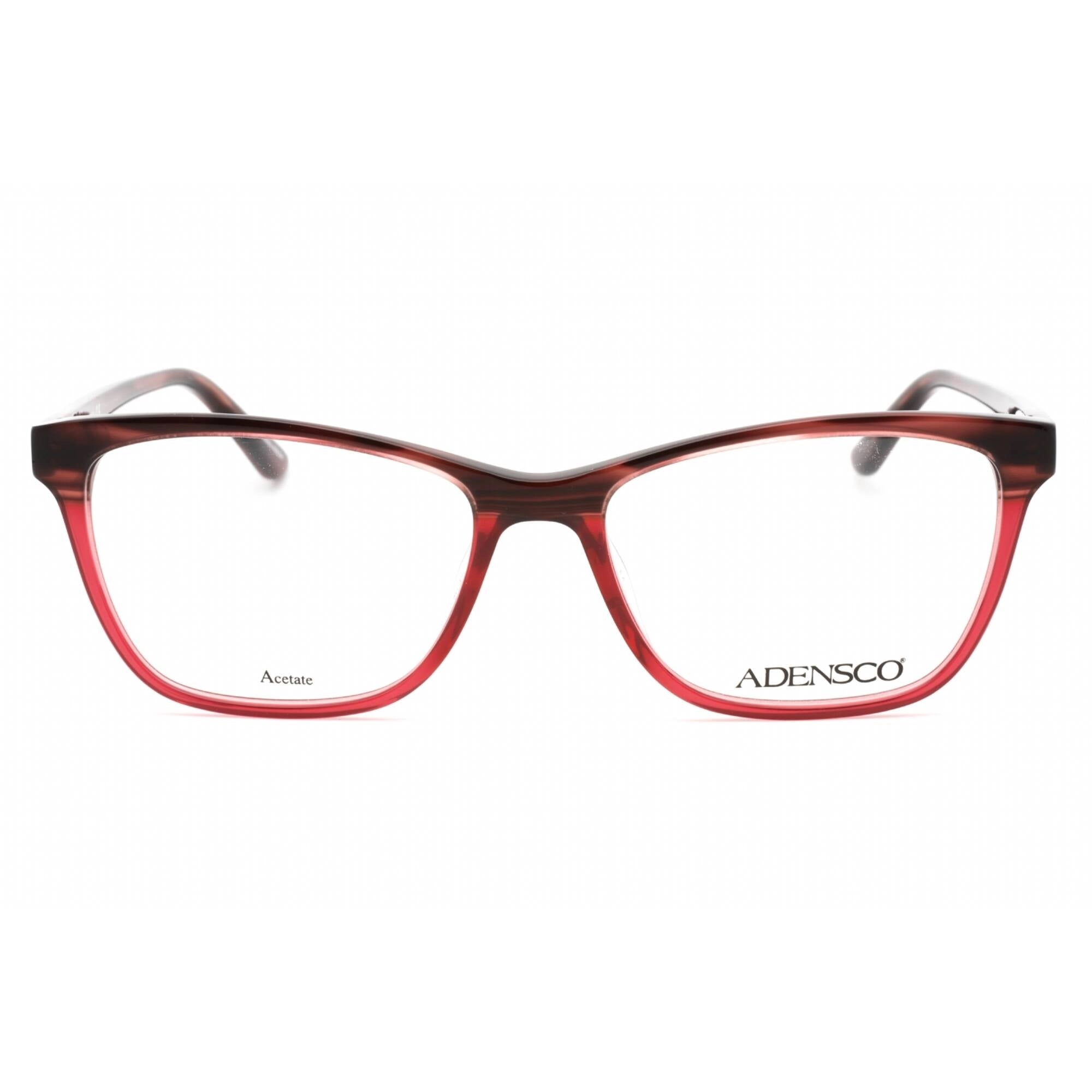 Adensco Women's Eyeglasses - Brown Havana Pink Cat Eye Plastic Frame | AD 225 0S0R 00