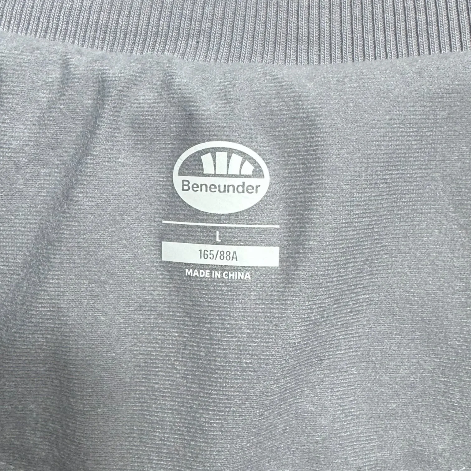AquaDown Short Water-Repellent High-Warmth Puffer Jacket By Beneunder In Grey, Size: L