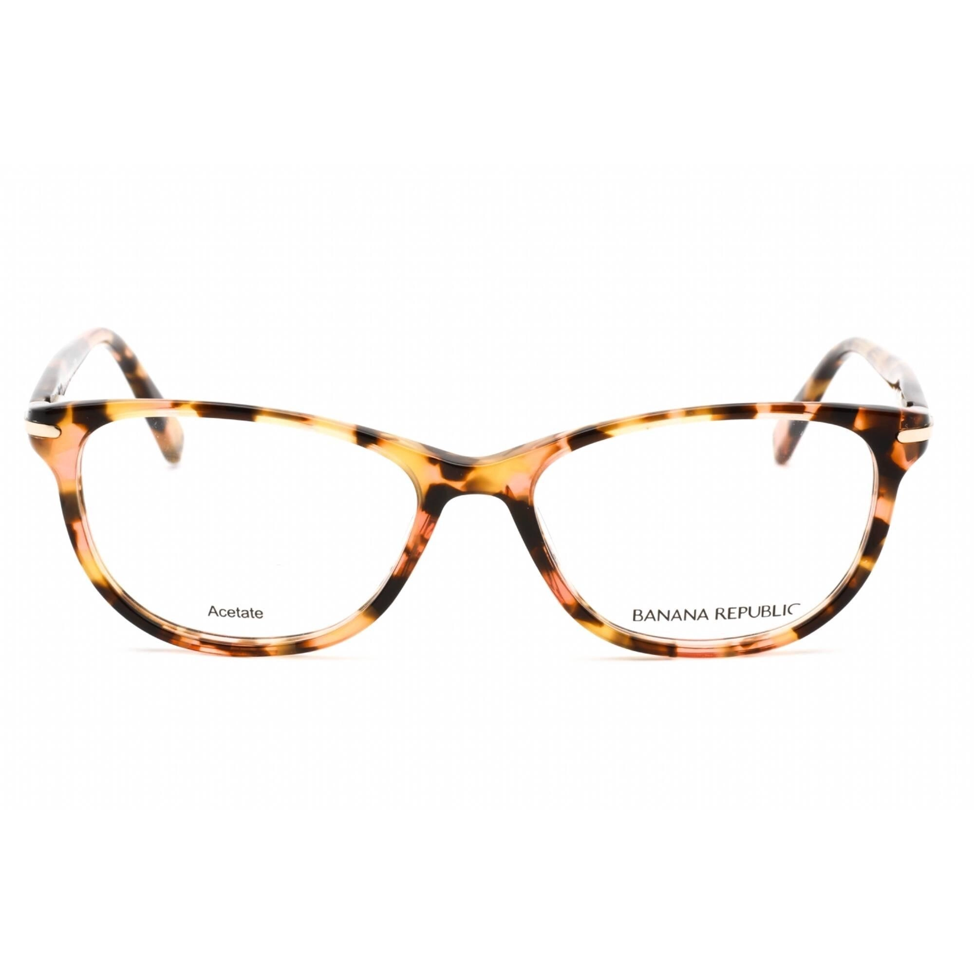 Banana Republic Women's Eyeglasses - Brown Havana Pink Plastic Frame | Enya 0S0R 00