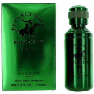 Beverly Hills Polo Club Men's Eau De Toilette Spray - Bold Captivating, 3.4 oz