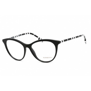Burberry Women's Eyeglasses - Clear Lens Black Plastic Cat Eye Frame | 0BE2325 4007