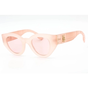 Burberry Women's Sunglasses - Light Pink Lens Pink Cat Eye Frame | 0BE4390 4060/5