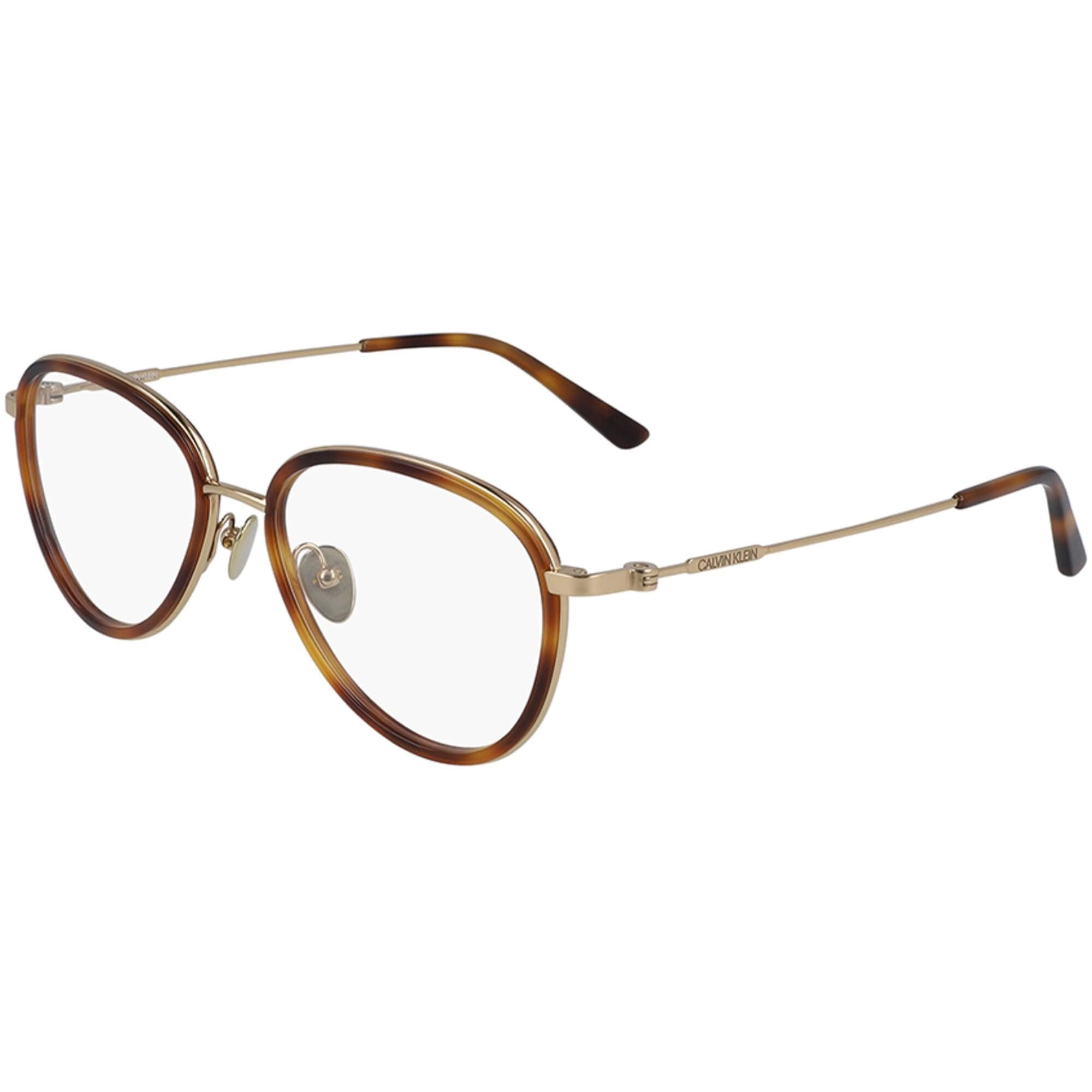Calvin Klein Women's Eyeglasses - Soft Tortoise Pilot Frame | CALVIN KLEIN CK20106 240