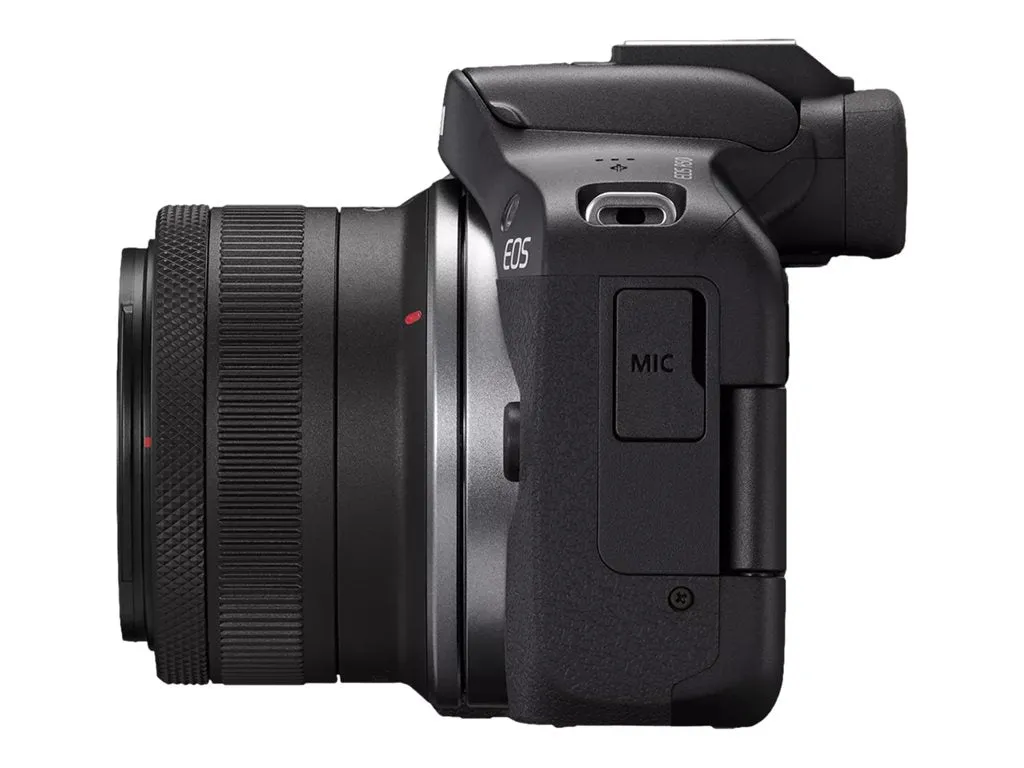 Canon EOS R50 - Digital camera - mirrorless - 24.2 MP - Full Frame - 4K / 30 fps - 2.5x optical zoom RF-S 18-45mm F4.5-6.3 IS 5811C012
