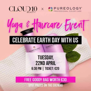 Cloud 10 X Pureology Yoga & Haircare Event