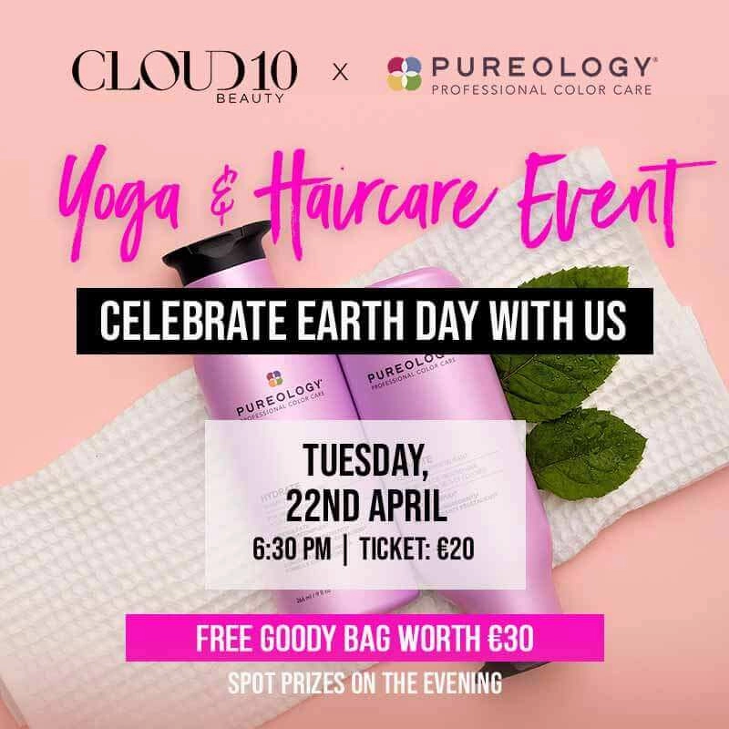 Cloud 10 X Pureology Yoga & Haircare Event
