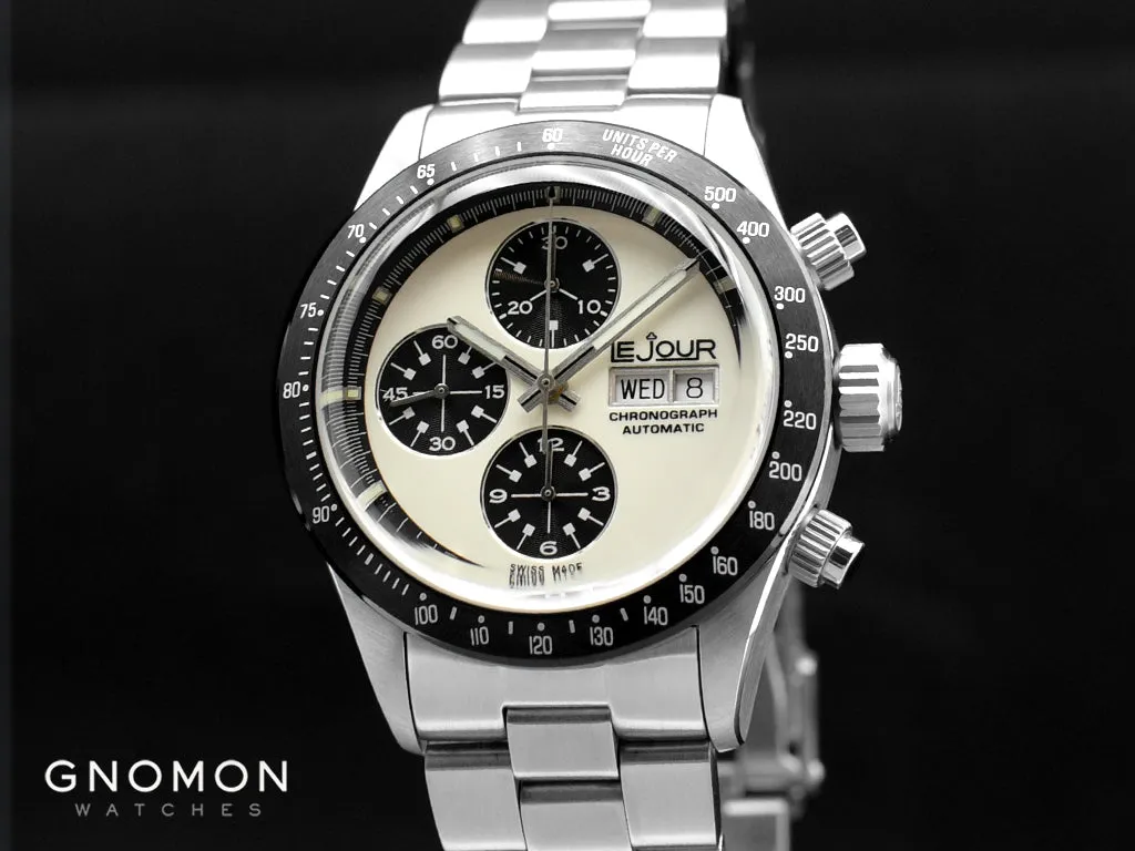 CM Chrono Vintage White Ref. LJ-CM-001