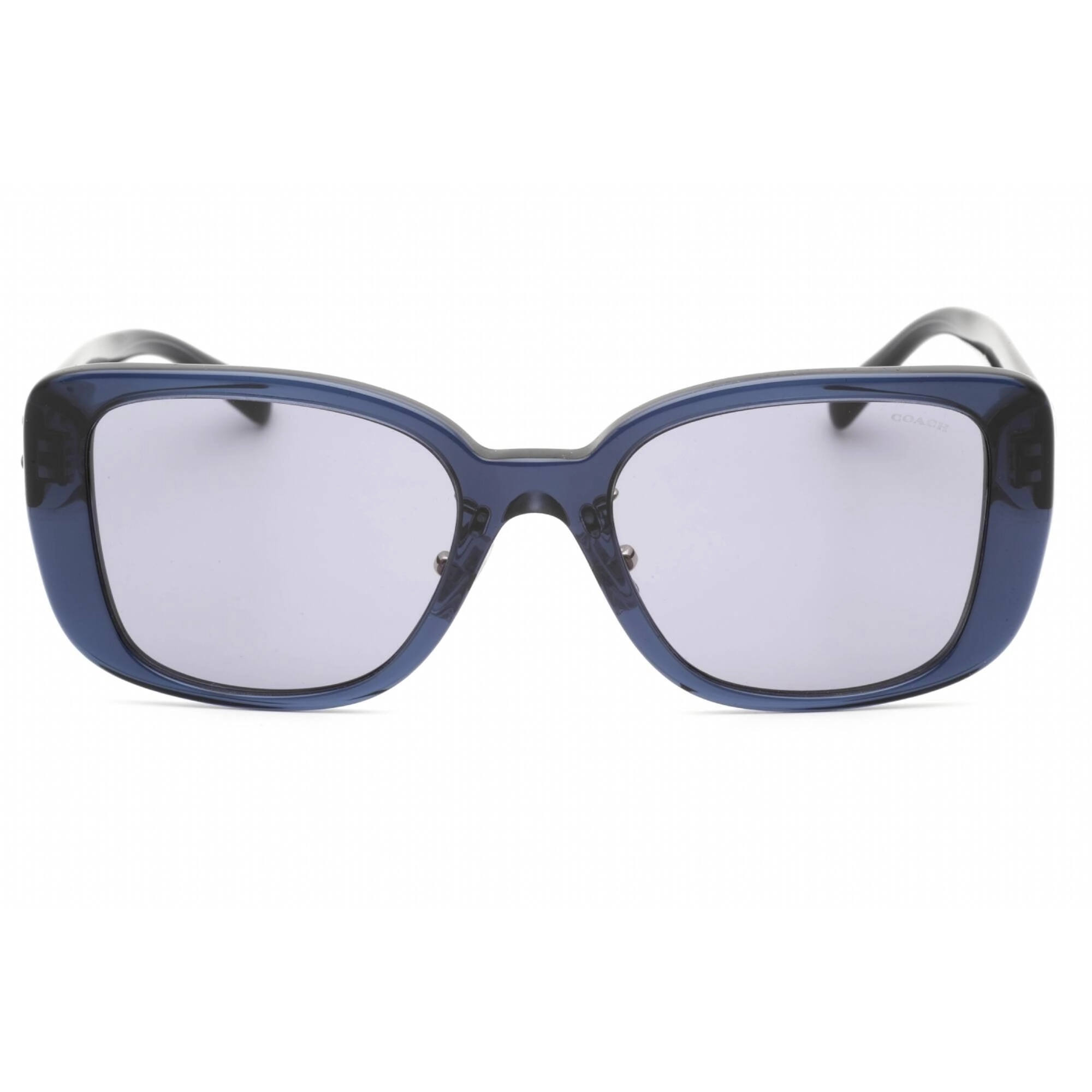 Coach Women's Sunglasses - Transparent Blue Plastic Full Rim Frame | 0HC8352 571480