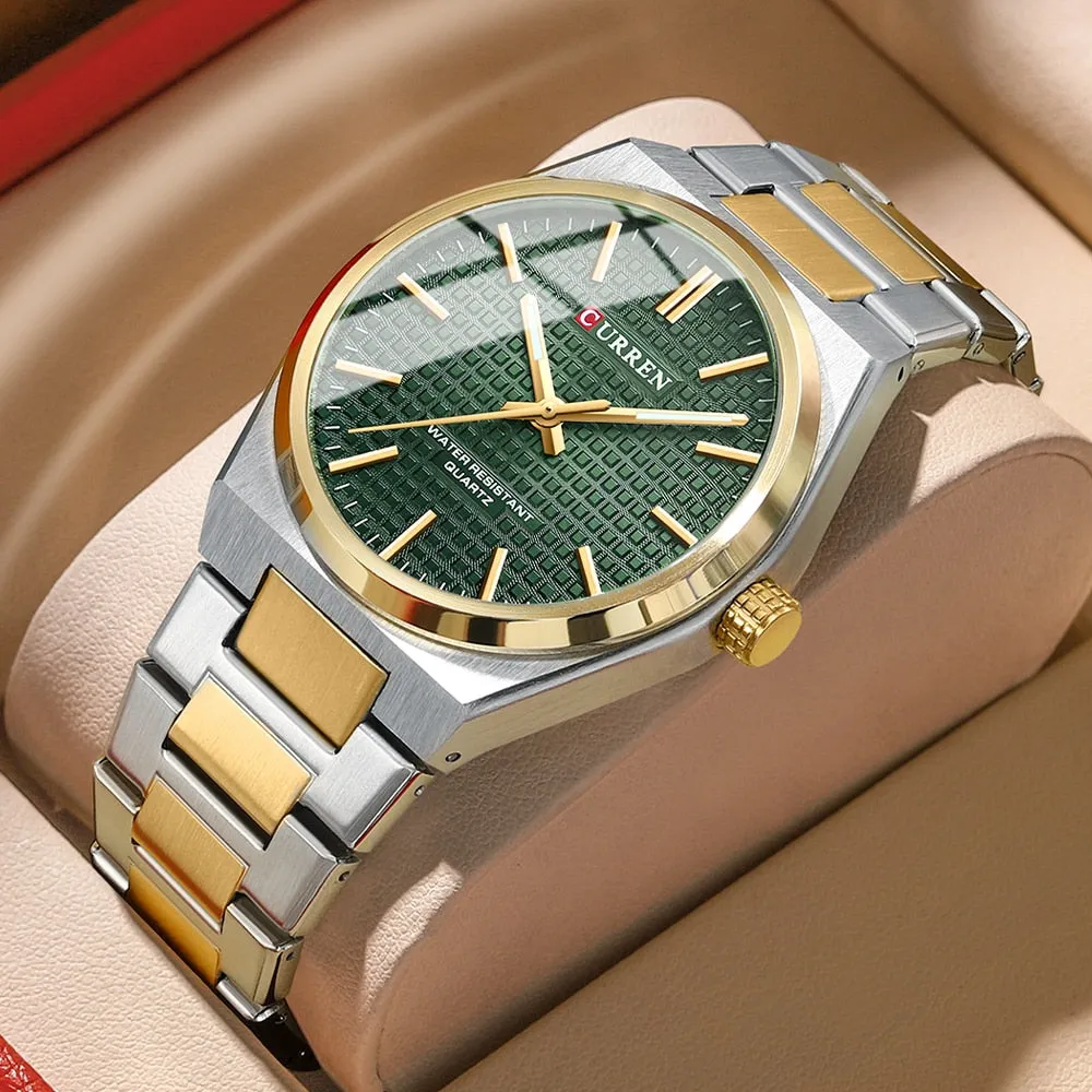 Curren Men's Octagon Watch (Dial 4.0cm) - CUR220