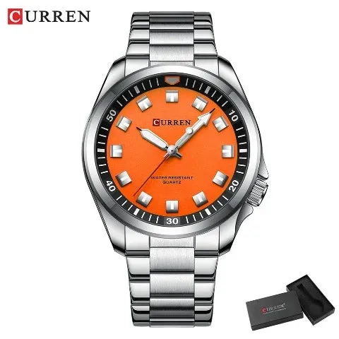 Curren Multicolor Stainless Steel Watch (Dial - 4.7cm) - CUR226