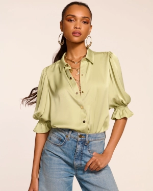 Dina Button Down Bodysuit
