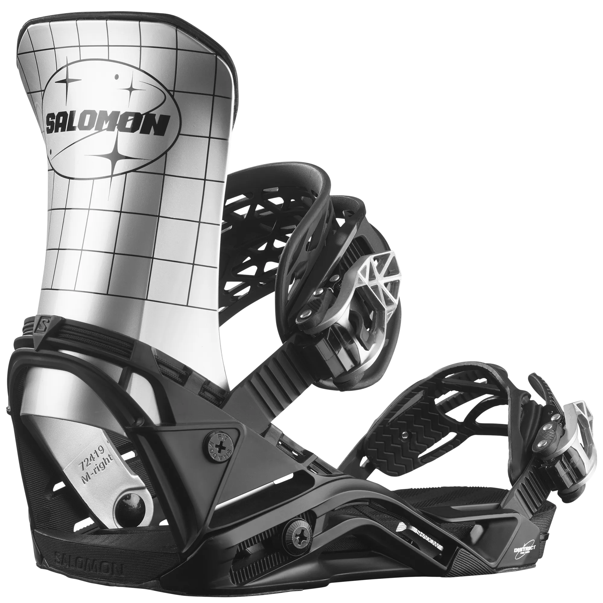 DISTRICT PRO TEAM SNOWBOARD BINDING MEN'S