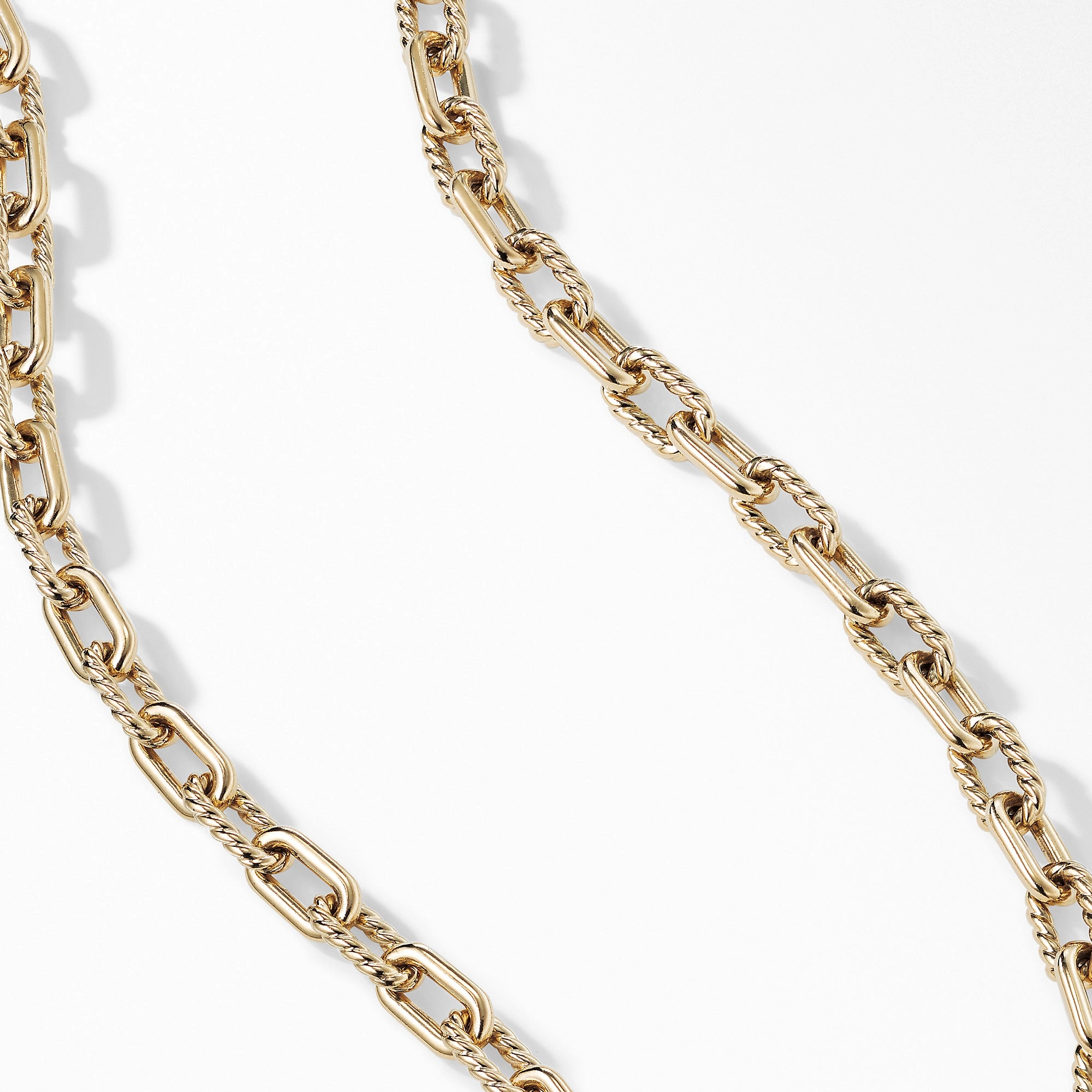 DY Madison® Bold Necklace in 18K Gold, 6mm, 18" Length