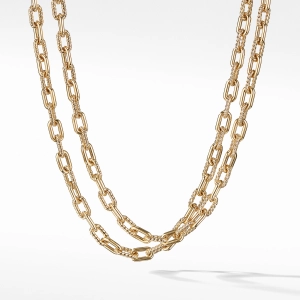 DY Madison® Bold Necklace in 18K Gold, 6mm, 18" Length