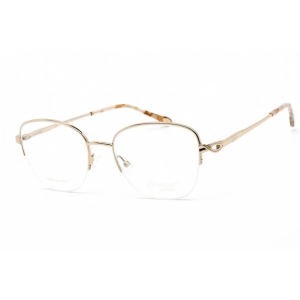 Emozioni Women's Eyeglasses - Clear Lens Gold Metal Square Frame | EM 4409 0J5G 00