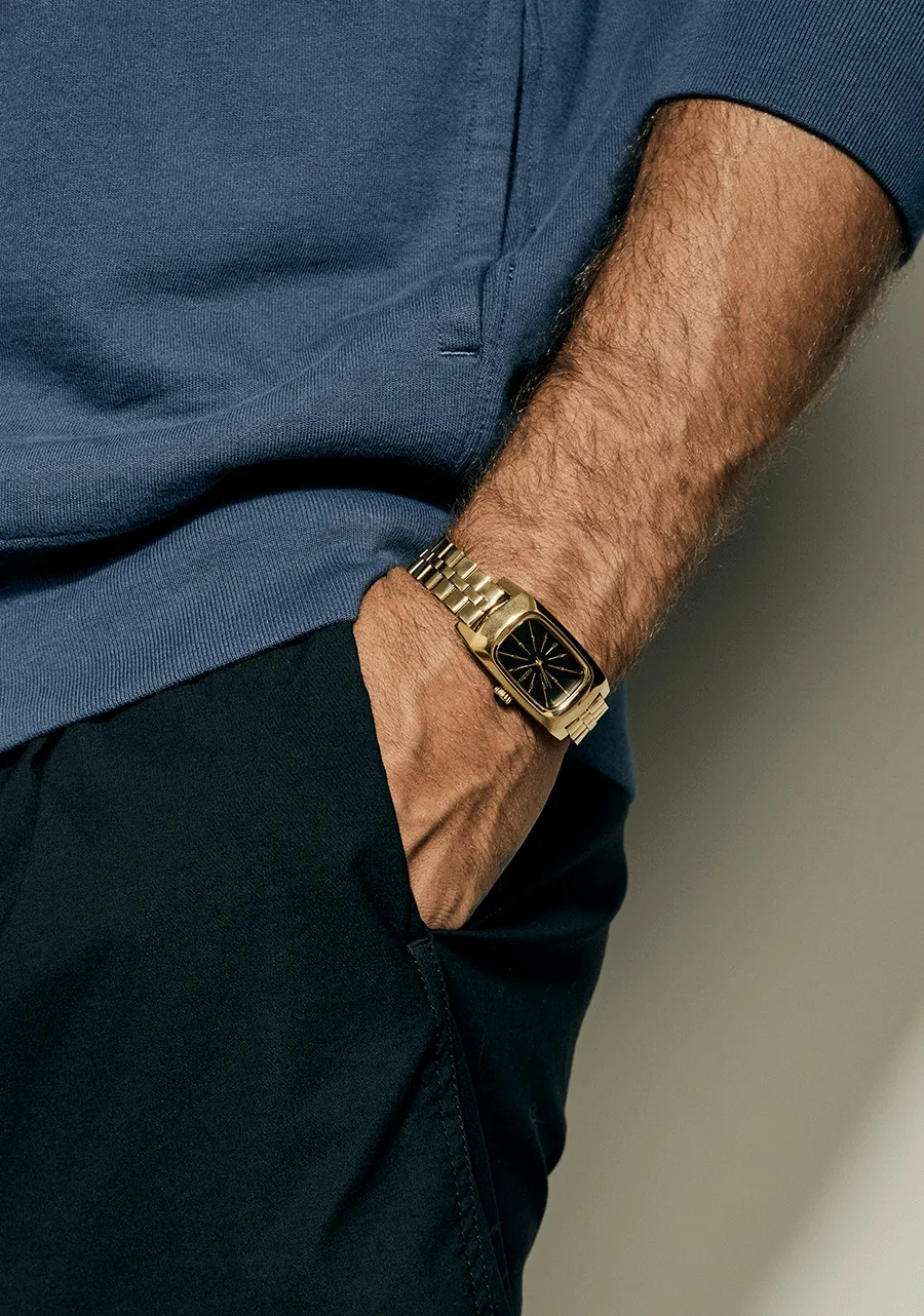 Frankie - Mid Century / Gold / Black