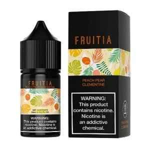 Fruitia Salts - Passion Peach Pear Clementine
