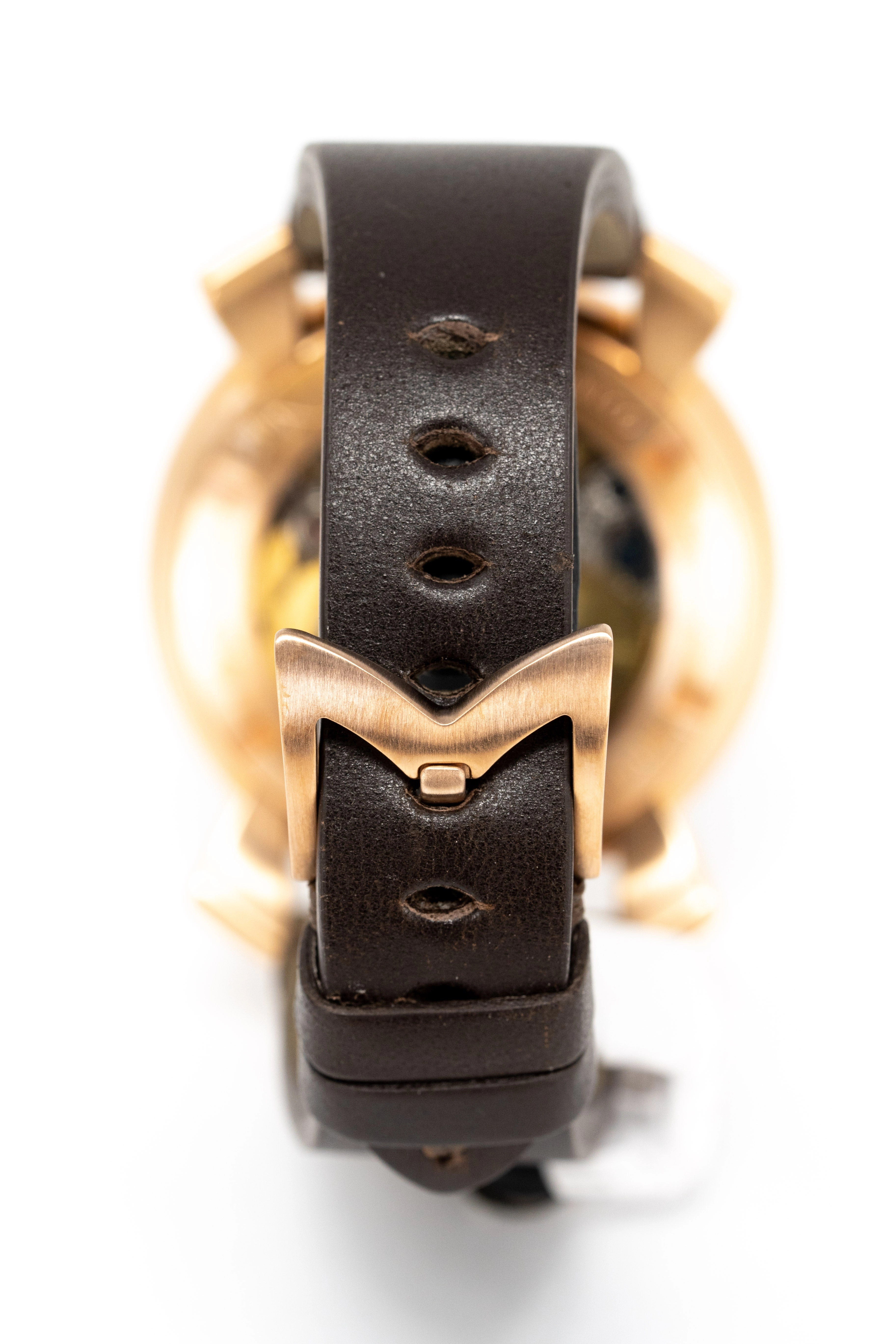Gagà Milano Manuale 48mm Men's Watch Rose Gold Skull 5011.ART01S