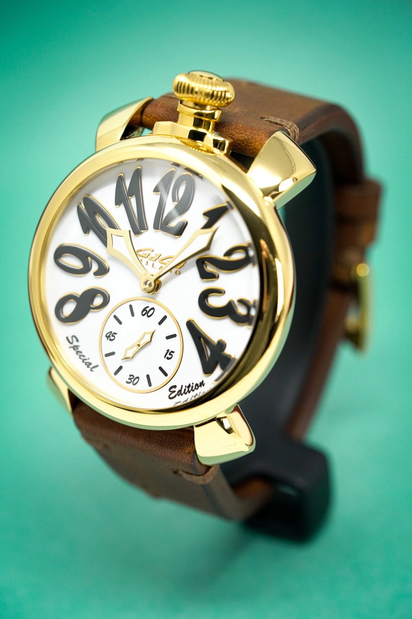 GaGà Milano Watch Manuale 48MM Special Edition Gold PVD