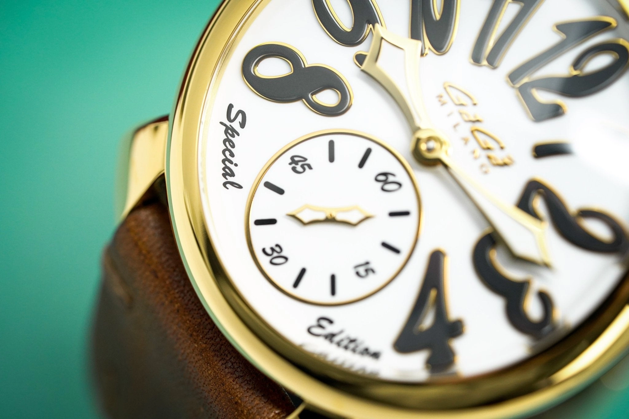 GaGà Milano Watch Manuale 48MM Special Edition Gold PVD