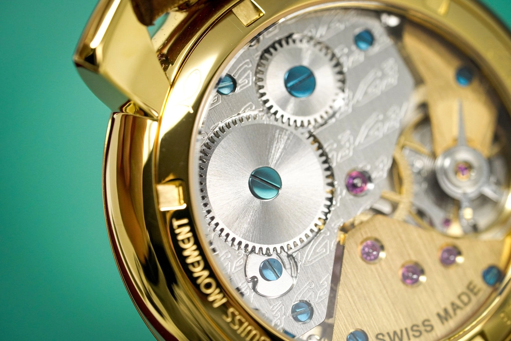 GaGà Milano Watch Manuale 48MM Special Edition Gold PVD