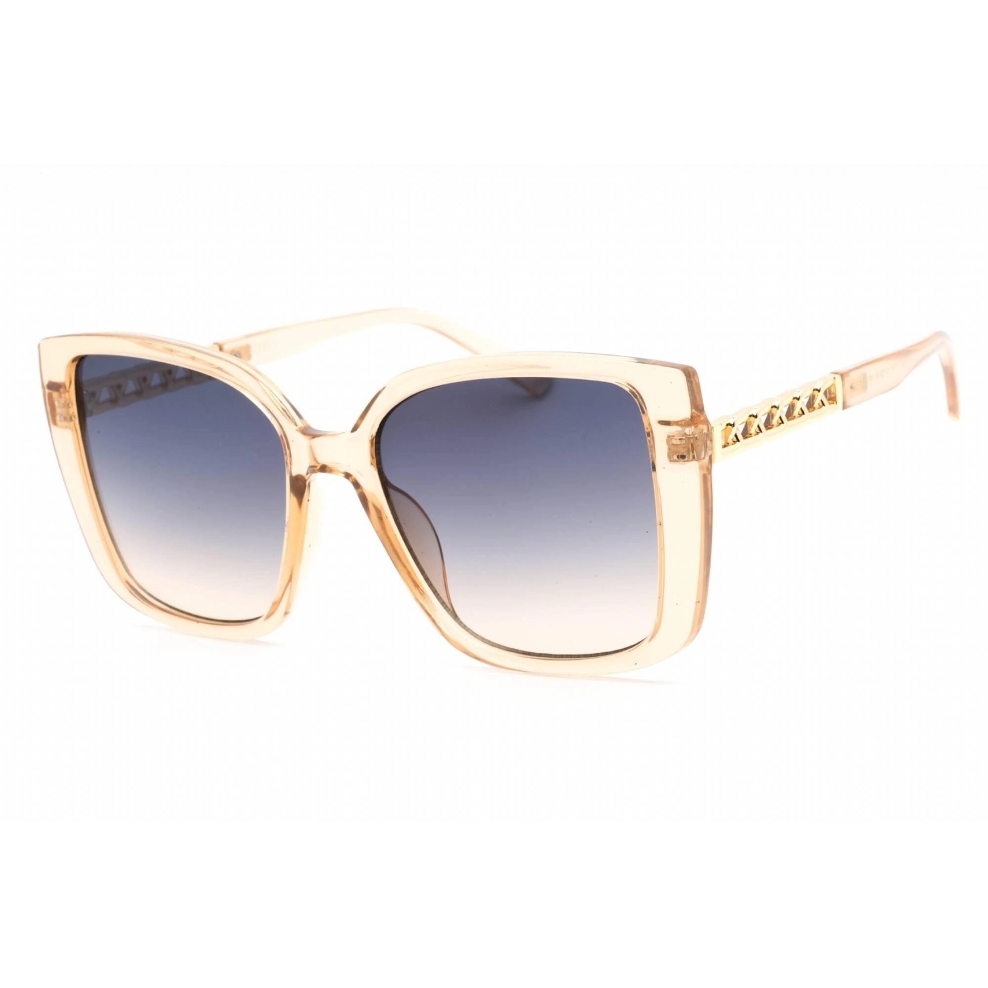 Guess Factory Women's Sunglasses - Rectangular Frame Gradient Blue Lens | GF0427 27W