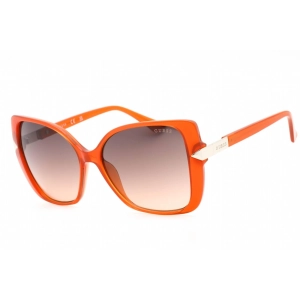 Guess Women's Sunglasses - Orange/Other Injected Propionate Cat Eye Frame | GU7820 44F