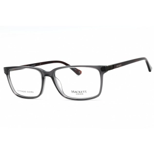 Hackett Women's Eyeglasses - Grey Plastic Full Rim Rectangular Frame | HEK1214 968