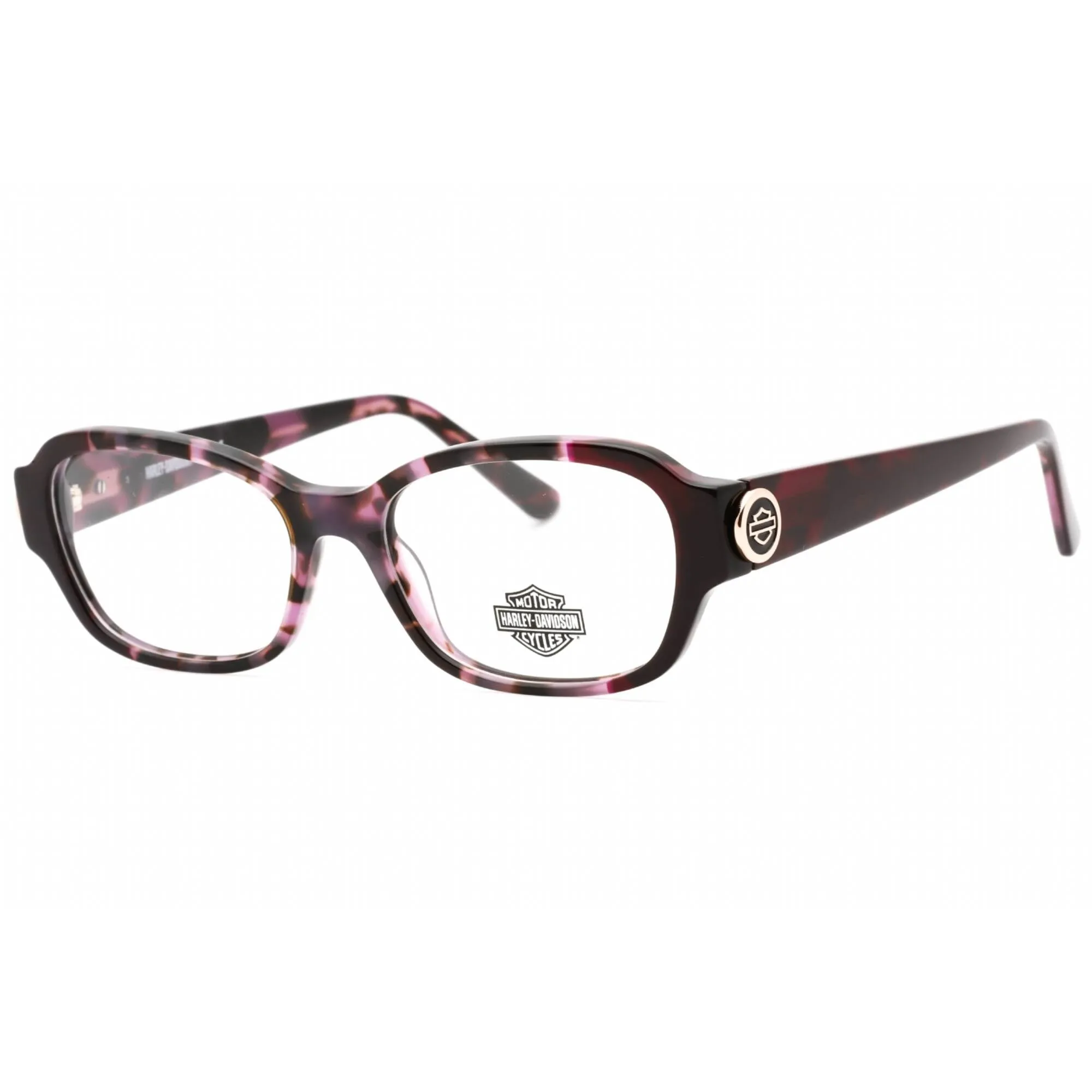 Harley Davidson Women's Eyeglasses - Violet/Other Oval Full Rim Frame | HD0567 083