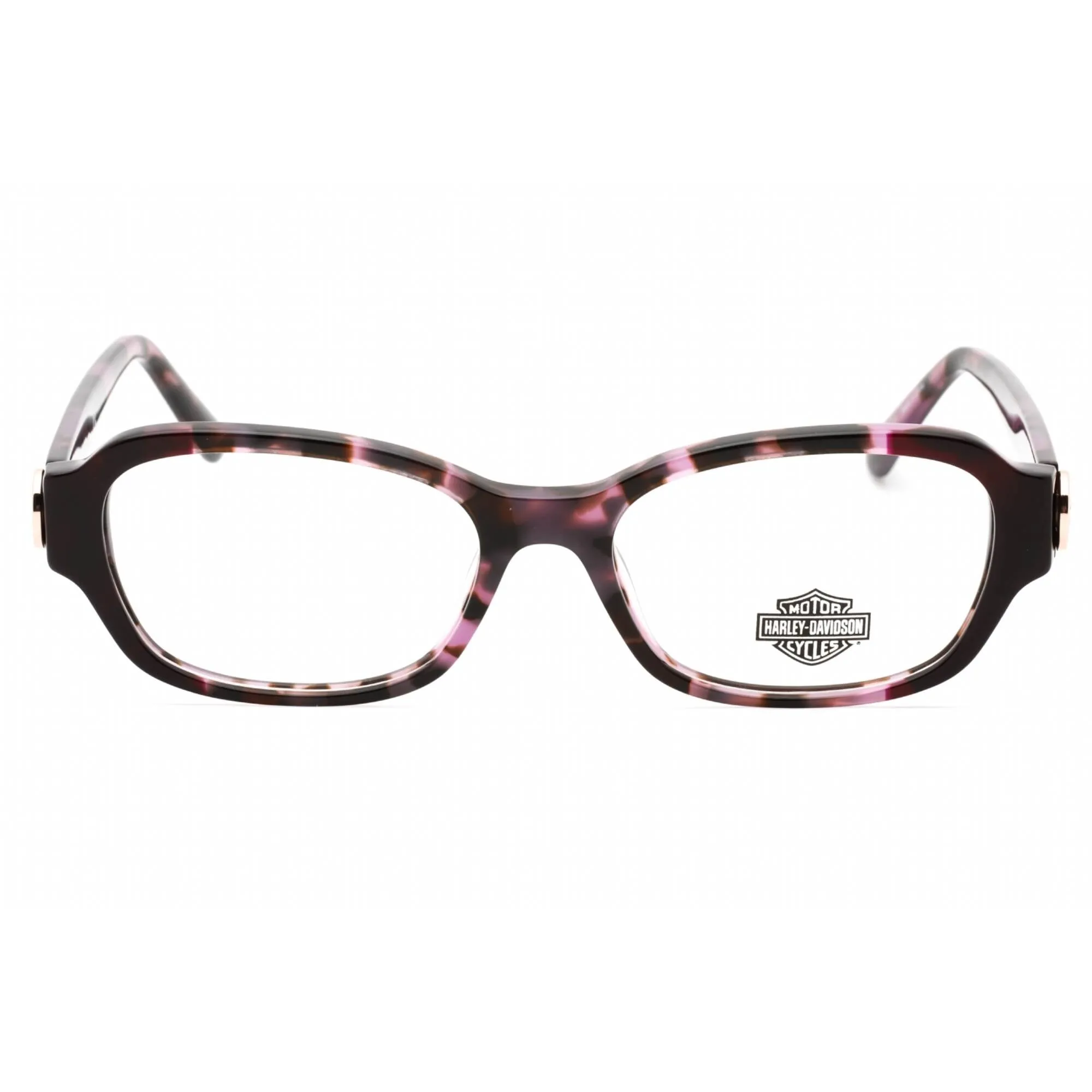 Harley Davidson Women's Eyeglasses - Violet/Other Oval Full Rim Frame | HD0567 083