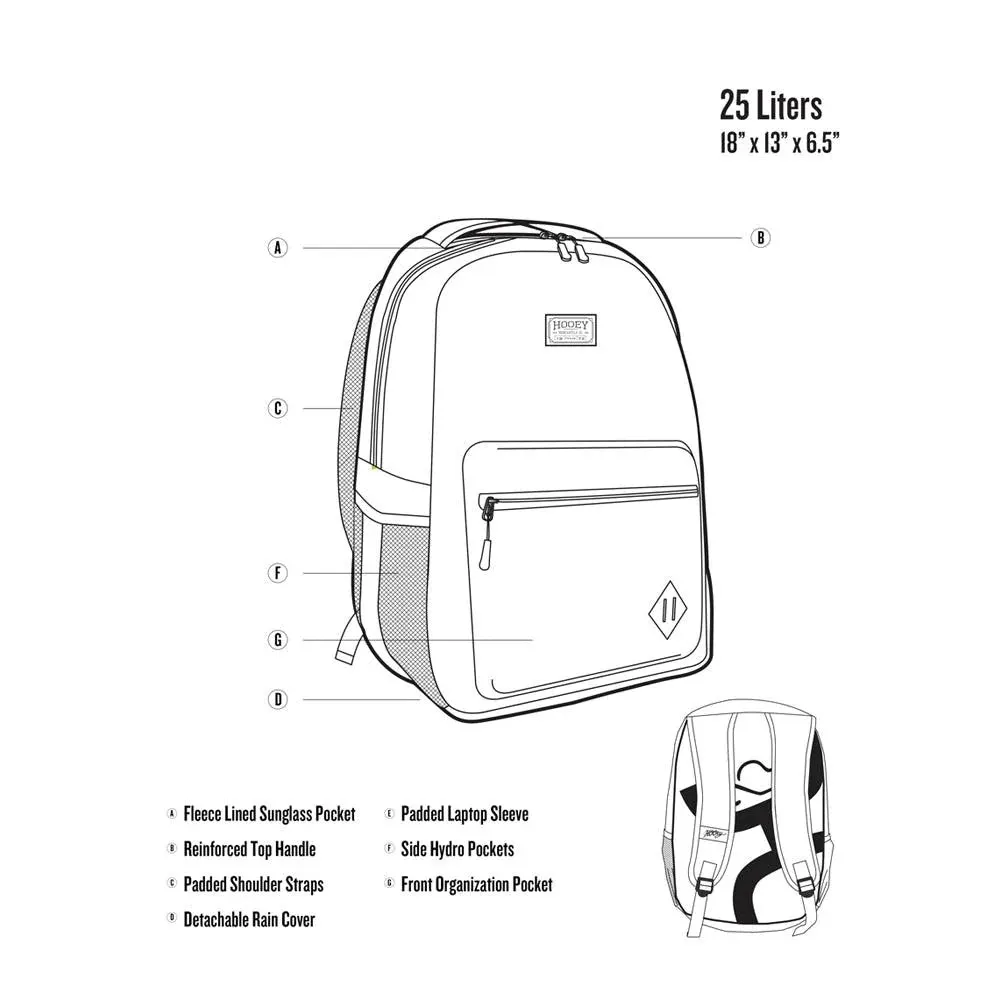 HOOey Recess Aztec (Brown) - Backpack