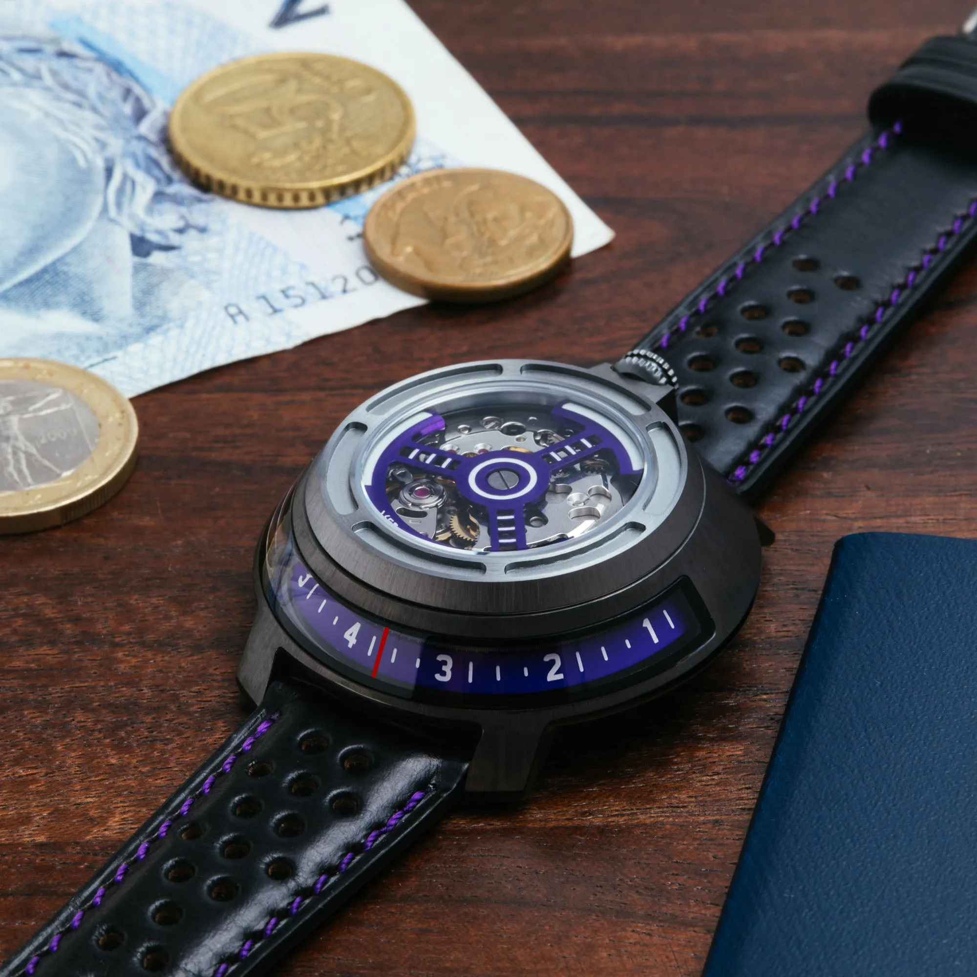 Invertor II Automatic Gunmetal Purple