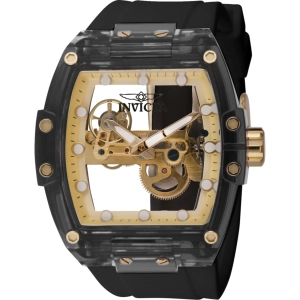 Invicta Men's Watch - S1 Rally Diablo Mechanical Gold Tone Ghost Bridge Dial | 44362
