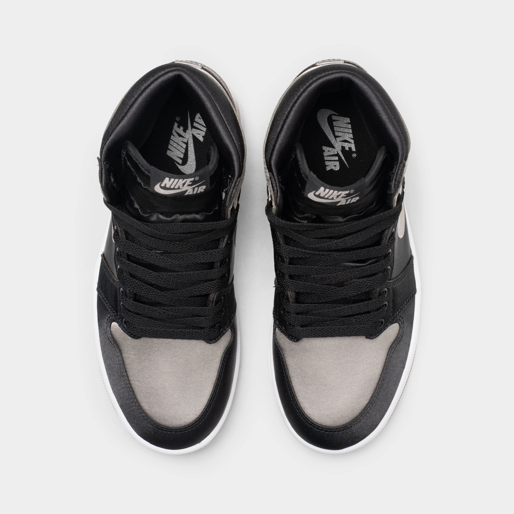 Jordan Women's 1 Retro High OG Black / Medium Grey - White