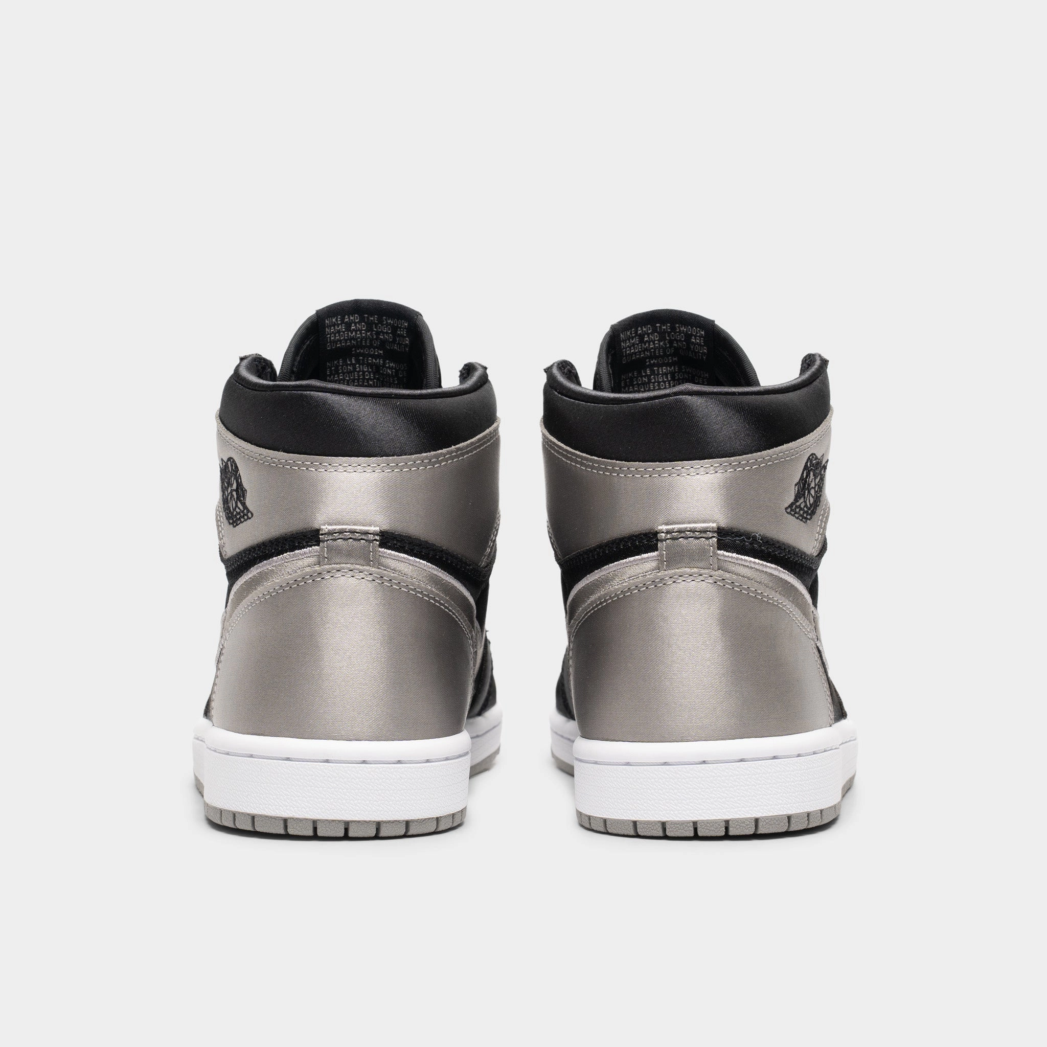 Jordan Women's 1 Retro High OG Black / Medium Grey - White