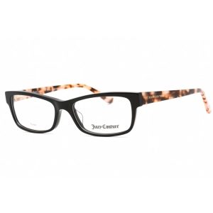Juicy Couture Women's Eyeglasses - Black Plastic Rectangular Frame | JU 236 0807 00