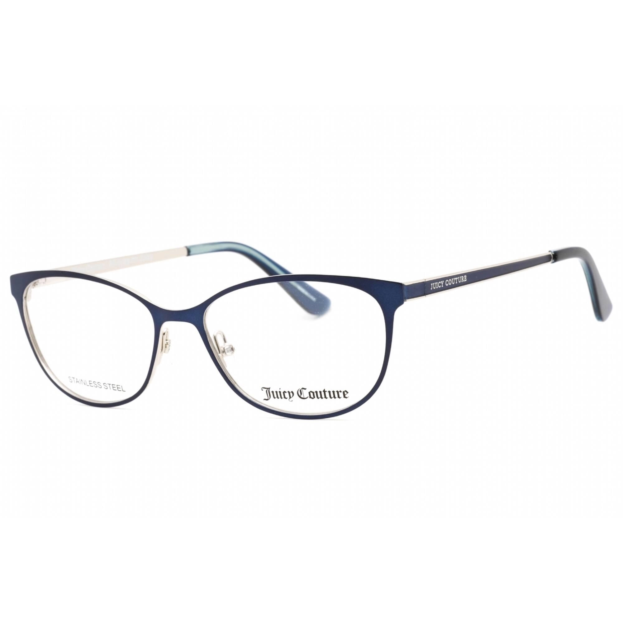 Juicy Couture Women's Eyeglasses - Matte Blue Metal Full Rim Frame | JU 206 0FLL 00