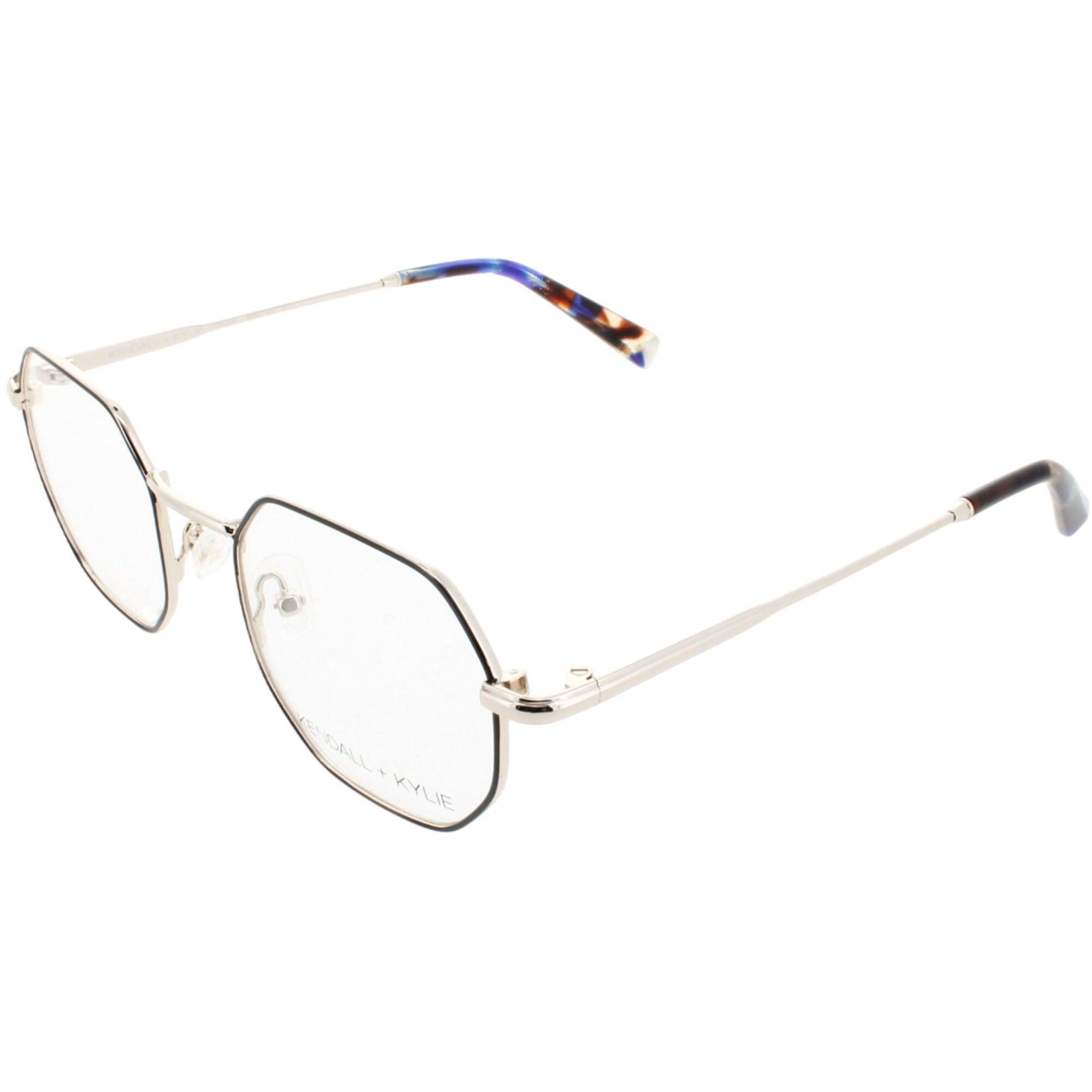 Kendall   Kylie Women's Eyeglasses - Rose Gold Frame Demo Lens | KKO195G CALLIE 780