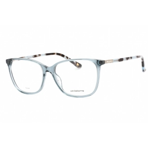 Liz Claiborne Women's Eyeglasses - Aqua Crystal Plastic Cat Eye Frame | L 657 E1N